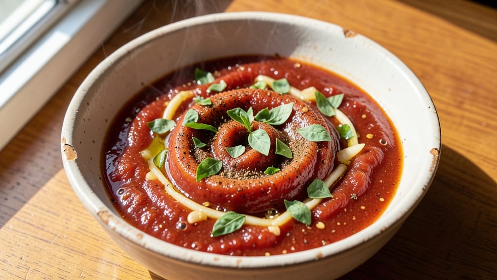 Authentic Homemade Pizza Sauce Recipe: Slow-Simmered Umami with Fresh Basil Finish
