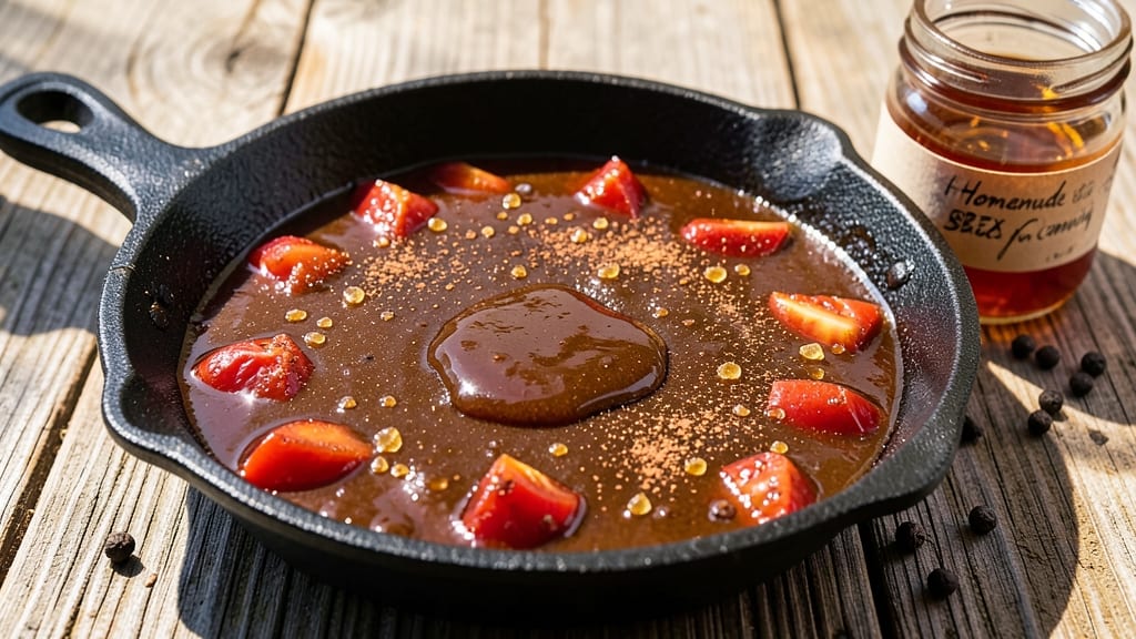 BBQ Sauce Recipe for Canning Fresh Tomatoes: Smoky Vinegar-Kissed Gloss That Locks in Flavor