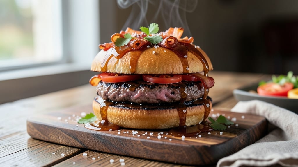 Applebee's Whiskey Bacon Burger Sauce Recipe: Bold Boozy Caramel With Smoked Salt Finish