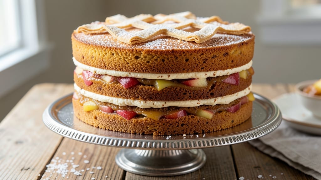 Applesauce Layer Cake Recipe: Caramelized Topping and Moist Layers