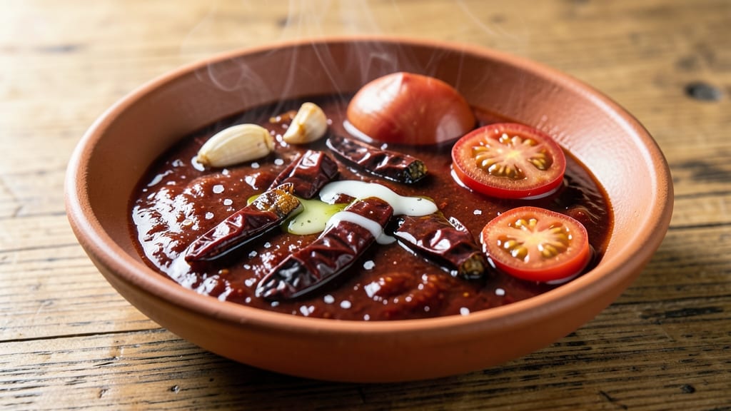 Baca's Red Chile Sauce Recipe: Smoky Adobo Depth With Fresh Tomato Brightness