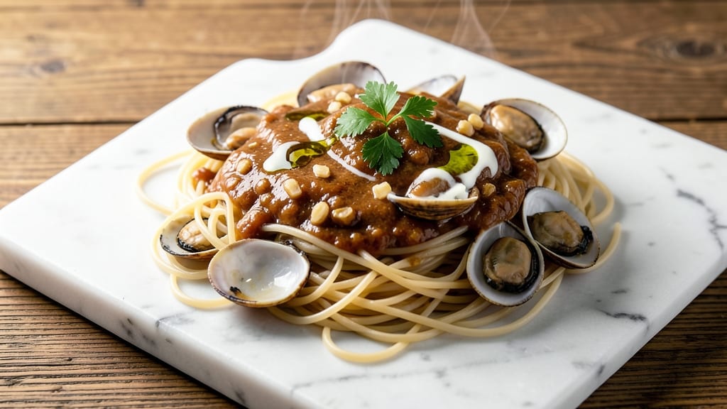 Angel Hair Pasta With Clam Sauce Recipe: Briny Seafood and Garlic Butter Harmony