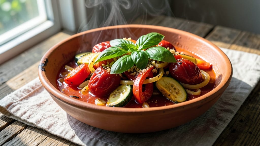 Garden Vegetable Spaghetti Sauce Recipe: Fresh Herb-Packed Flavor in One Pot