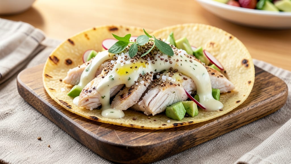 Baja Fresh Fish Taco White Sauce Recipe: Celery-Creamed Zing for Crispy Tacos
