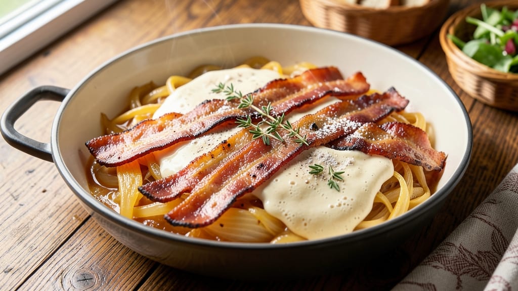 Bacon Onion Sauce Recipe: Deep Umami Caramel With Crispy Bacon Crunch