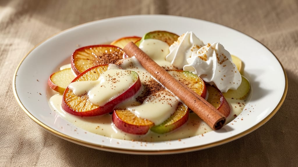 Apple Cream Sauce Recipe: Warm Spiced Apple Swirl for Desserts and Drizzling