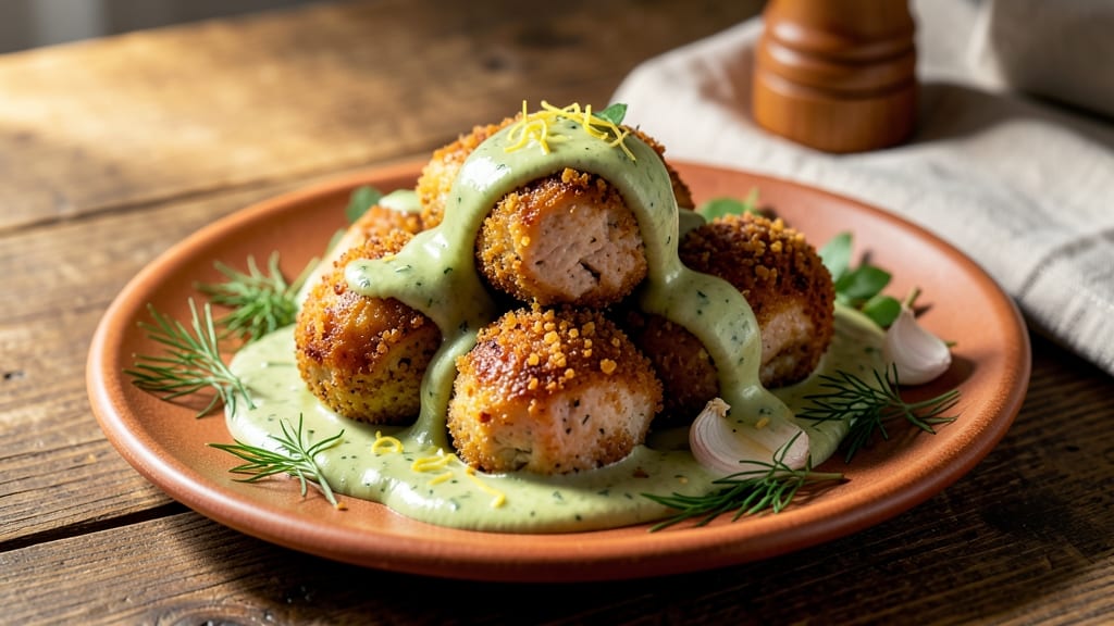 Baked Salmon Meatballs With Creamy Avocado Sauce Recipe: One-Bite Protein-Packed Bites