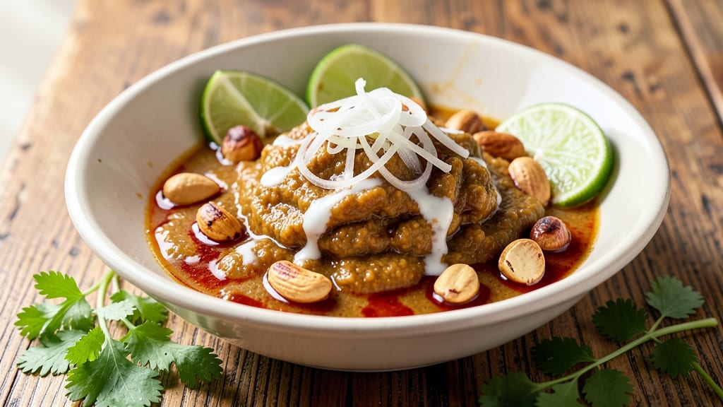 Authentic Vietnamese Peanut Sauce Recipe: Toasted Peanuts and Tamarind Tang