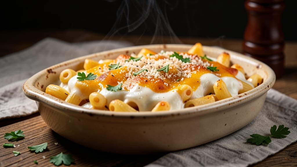 Baked Macaroni and White Sauce Recipe: One-Pot Creamy Comfort in 25 Minutes