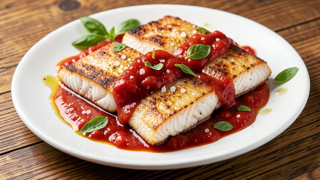Baked Cod in Tomato Sauce Recipe: Silky Flakes With Bright Herb-Kissed Sauce