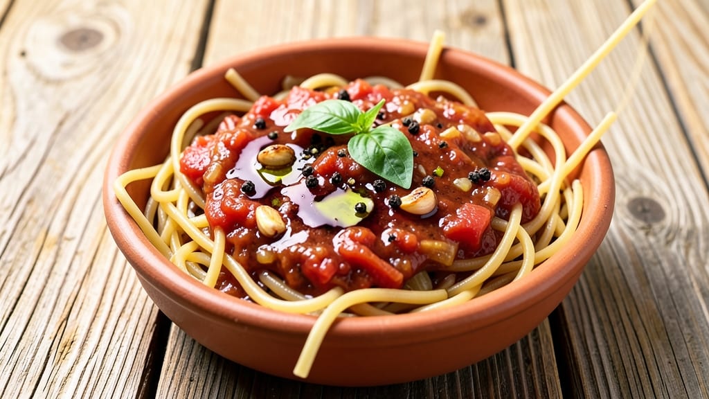 Authentic Sicilian Pasta Sauce Recipe: Slow-Simmered Tomato Depth With Fresh Basil and Garlic