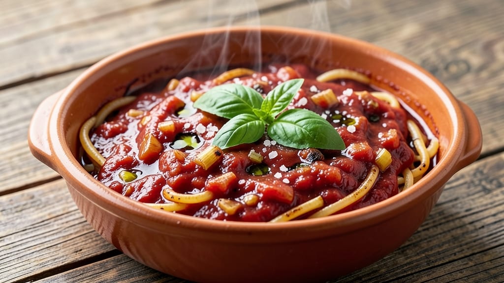 Authentic Sicilian Spaghetti Sauce Recipe: Slow-Simmered Tomato and Herb Depth