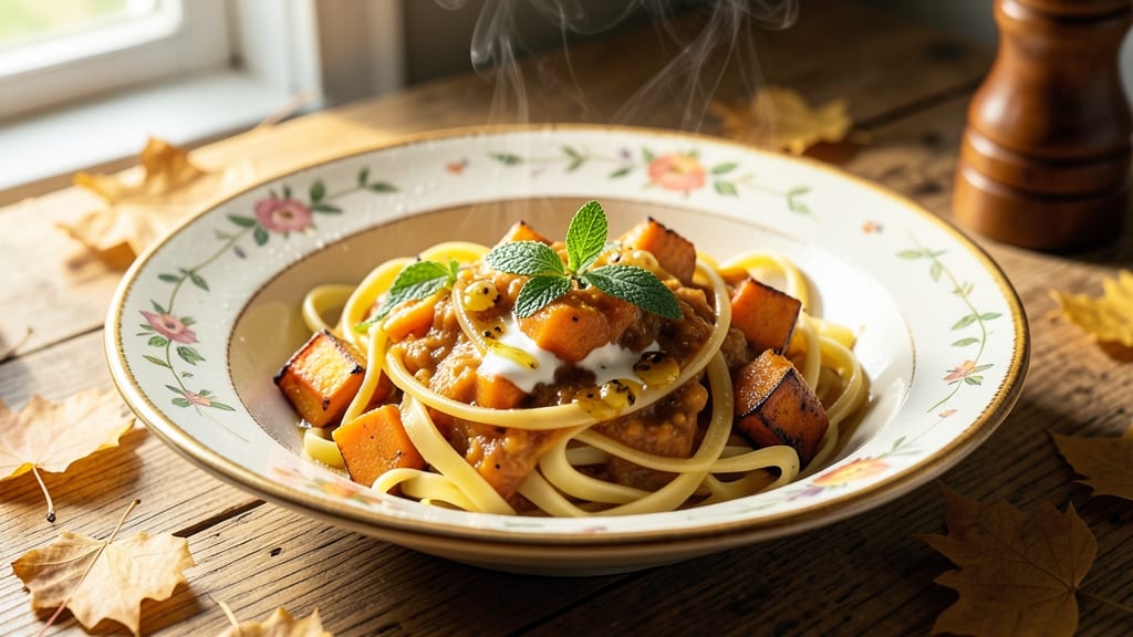 Autumn Pasta Sauce Recipe: Roasted Squash and Sage Velvety Richness
