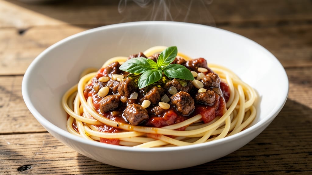 Best Spaghetti Meat Sauce Recipe From Scratch: Slow-Simmered Umami Depth With Ground Meat and Herbs