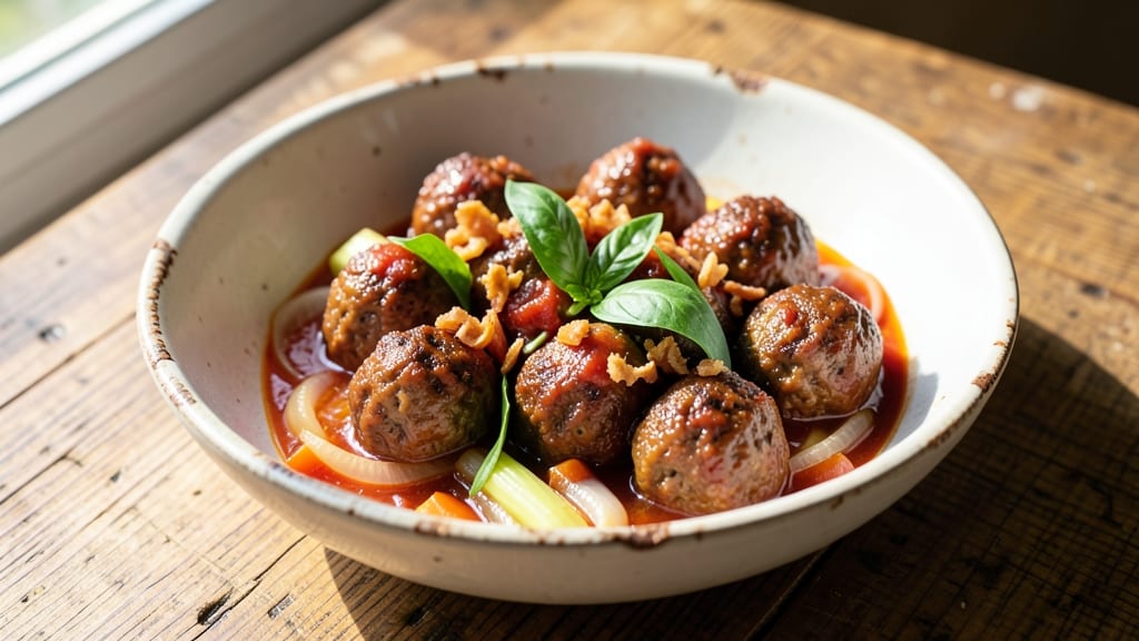 Authentic Italian Meatball Sauce Recipe: Tomato-Rich Umami That Sticks to Every Pasta Strand