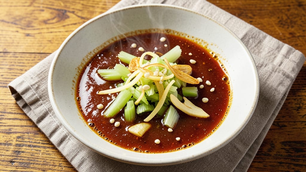Bachan Japanese BBQ Sauce Recipe: Smoky-Sweet Gloss with Celery Crown Crunch