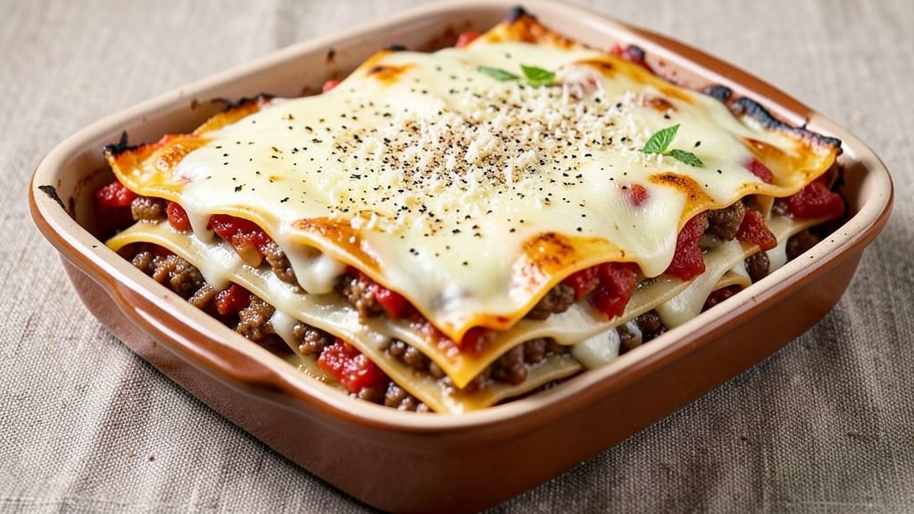 Authentic Italian Lasagna Recipe with Bechamel Sauce and White Sauce: Triple-Layered Comfort With Creamy Textures