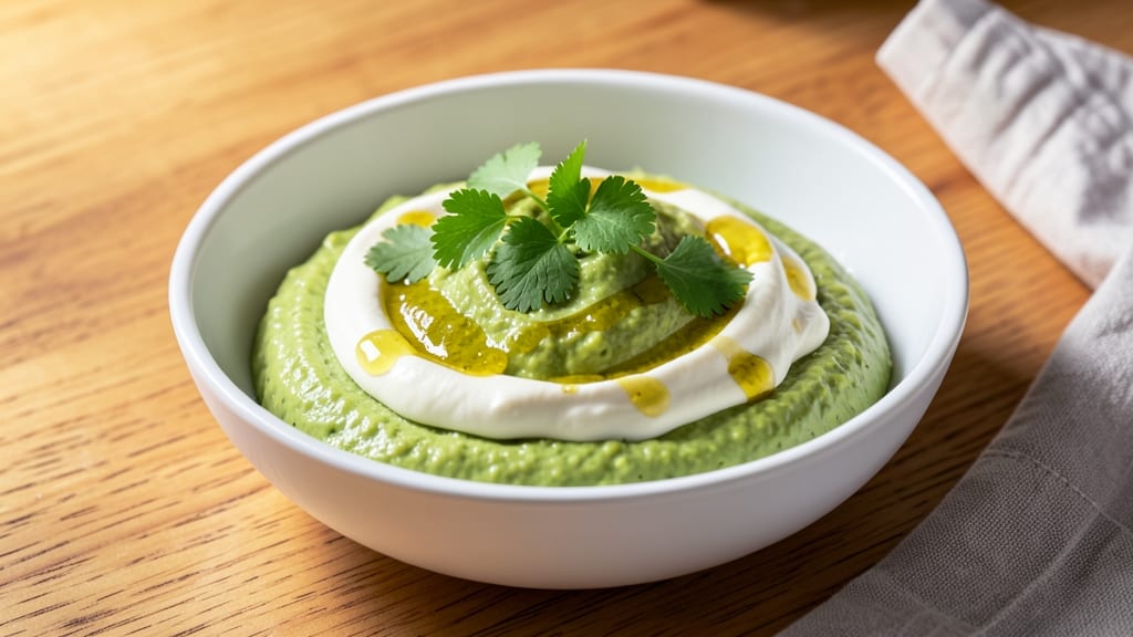 Avocado Sour Cream Sauce Recipe: Bright Green Dip With Hidden Creaminess