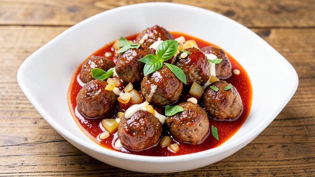 Baked Meatball Sauce Recipe: Slow-Simmered Tomato Magic with Hidden Herbs