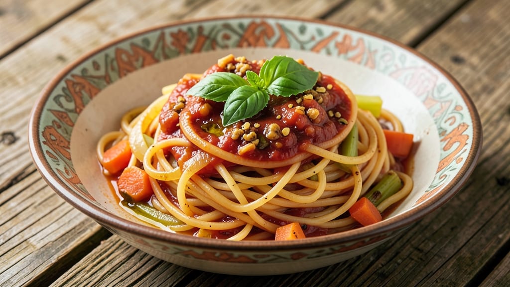 Alma Wahlberg's Spaghetti Sauce Recipe: Slow-Simmered Umami With Fresh Basil Finish