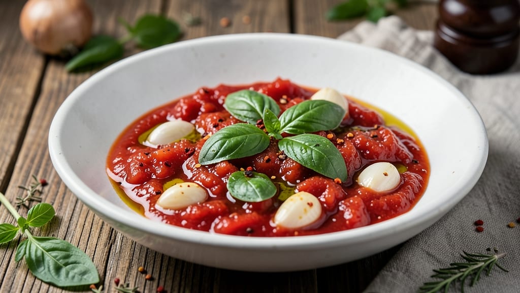 Authentic Italian Fresh Tomato Sauce Recipe: Sun-Ripened Brightness With Fresh Basil Finish